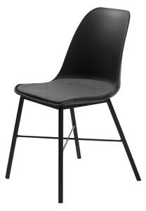 Čierna jedálenská stolička Unique Furniture Whistler