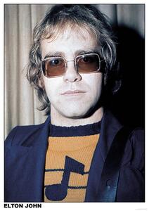 Plagát, Obraz - Elton John - London, (59.4 x 84.1 cm)