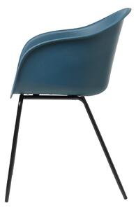 Modrá jedálenská stolička Unique Furniture Topley