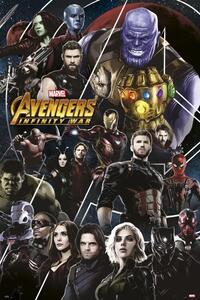 Plagát, Obraz - Avengers: Infinity War, (61 x 91.5 cm)