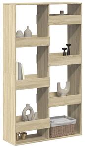 Deliaca stena dub sonoma 100x33x175 cm kompozitné drevo