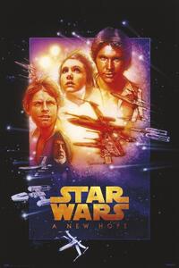 Plagát, Obraz - Star Wars IV - Nová nádej