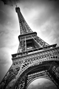 Umelecká fotografie Eiffel Tower DYNAMIC, Melanie Viola, (26.7 x 40 cm)