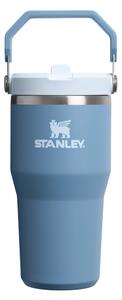 Sivomodrá termoska z nehrdzavejúcej ocele 600 ml IceFlow™ Flip Straw 2.0 Tumbler Indigo – Stanley