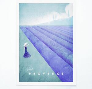 Plagát Travelposter Provence, 30 x 40 cm