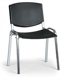 Konferenčná stolička Design - chrómované nohy