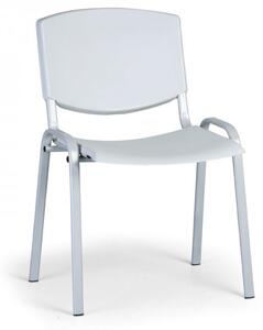 Konferenčná stolička Design, sivá podnož sivá