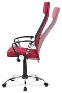 Kancelárska stolička EDISON červená