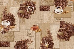 PVC obrus COFFEE 3 120x140 cm