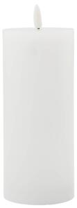Vosková LED sviečka White 17,5 cm