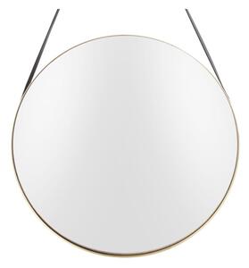 Nástenné zrkadlo s rámom v zlatej farbe PT LIVING Balanced, ø 47 cm
