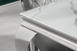Jedálenský stôl BARROCK 180 cm - biela, sivá