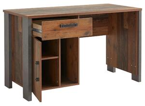 Písací stôl CLIF staré drevo/betón