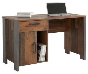 Písací stôl CLIF staré drevo/betón