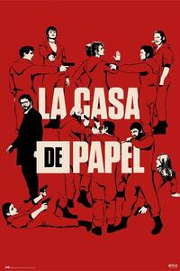 Plagát, Obraz - Money Heist (La Casa De Papel) - All Characters