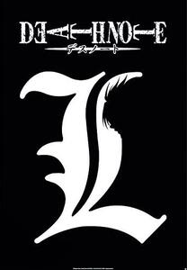 Plagát, Obraz - Death Note - L Symbol