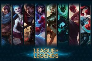 Plagát, Obraz - League of Legends - Champions