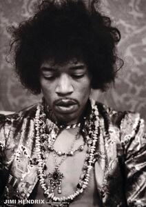 Plagát, Obraz - Jimi Hendrix - Hollywood 1967, (59.4 x 84.1 cm)