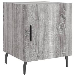 Nočný stolík sivá sonoma 40x40x50 cm kompozitné drevo