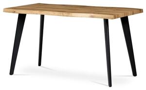 Moderný jedálenský stôl 140 x 80 cm v dekore divoký dub (a-840 dub)
