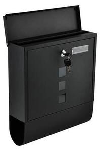 HADEX Poštová schránka 34x30,7 cm čierna HD0432 + záruka 3 roky zadarmo