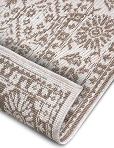 NORTHRUGS - Hanse Home koberce Kusový koberec Twin-Wendeteppiche 105432 Linen – na von aj na doma - 80x350 cm