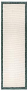 NORTHRUGS - Hanse Home koberce Kusový koberec Twin-Wendeteppiche 105473 Green – na von aj na doma - 80x350 cm
