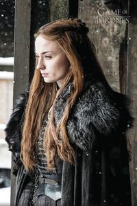 Umelecká tlač Hra o tróny - Sansa Stark, (26.7 x 40 cm)