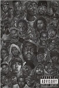 Plagát, Obraz - Hip Hop - All Stars, (61 x 91.5 cm)