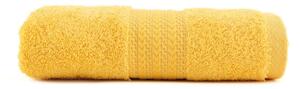 Žltý uterák z čistej bavlny Foutastic, 70 × 140 cm