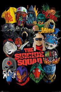 Plagát, Obraz - The Suicide Squad - Icons, (61 x 91.5 cm)