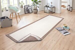 NORTHRUGS - Hanse Home koberce Kusový koberec Twin-Wendeteppiche 105474 Linen – na von aj na doma - 80x150 cm