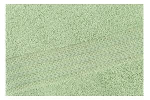 Zelený uterák z čistej bavlny Foutastic, 70 × 140 cm