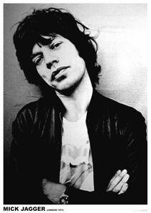 Plagát, Obraz - Mick Jagger - London 1975, (59.4 x 84.1 cm)