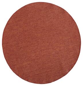 NORTHRUGS - Hanse Home koberce Kusový koberec Twin-Wendeteppiche 103098 terra creme kruh – na von aj na doma - 140x140 (priemer) kruh cm