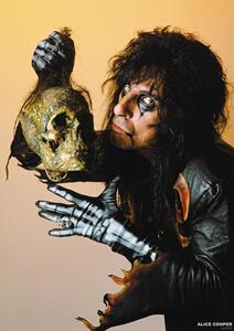 Plagát, Obraz - Alice Cooper - With Skull 1987, (59.4 x 84.1 cm)