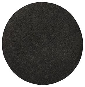 NORTHRUGS - Hanse Home koberce Kusový koberec Twin-Wendeteppiche 103096 schwarz creme kruh – na von aj na doma - 140x140 (priemer) kruh cm