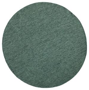 NORTHRUGS - Hanse Home koberce Kusový koberec Twin-Wendeteppiche 103095 grün creme kruh – na von aj na doma - 140x140 (priemer) kruh cm