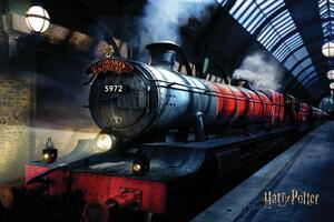 Umelecká tlač Harry Potter - Rokfortský expres, (40 x 26.7 cm)