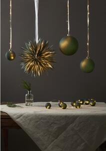 Zelená vianočná svetelná dekorácia ø 40 cm Dis - Star Trading