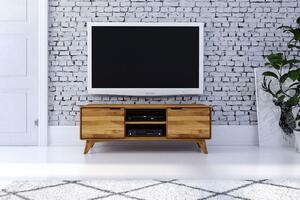 SKANE TV stolík 134x48 cm, dub, prírodná