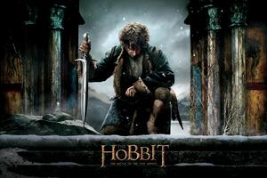 Umelecká tlač Hobbit - Bilbo Baggins, (40 x 26.7 cm)