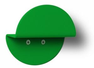 Jansen Display Nástenný okrúhly vešiak, modrý zelená