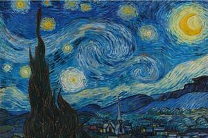 Plagát, Obraz - Vincent van Gogh - Hvězdná noc, (91.5 x 61 cm)