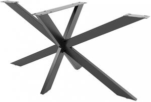 Stolové nohy 318111 Biloxi L 318111 - 150x78x71 cm, kov, čierna