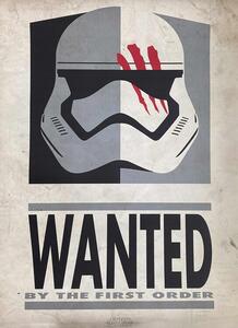 Plagát, Obraz - Star Wars - Wanted Trooper, (61 x 91.5 cm)