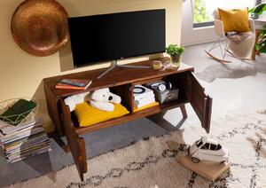 SKANE TV stolík II. 120x48 cm, palisander, hnedá