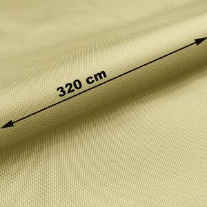 Nepremokavá látka Oxford Teflon, šírka 320 cm, Béžová