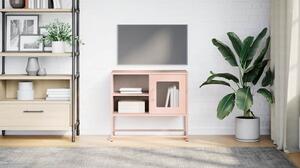 TV skrinka ružová 68x39x60,5 cm oceľ