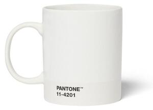 Biely keramický hrnček 375 ml Cloud Dancer - Pantone